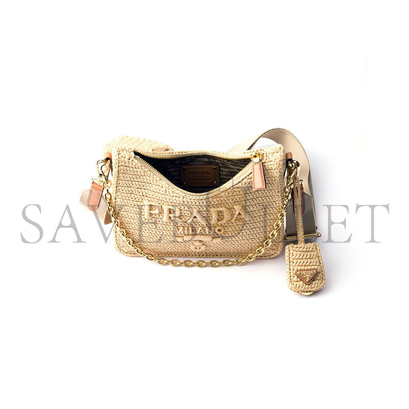PRADA RE-EDITION 2005 CROCHET BAG 1BH204 (22*18*6cm) PRADA RE-EDITION 2005 CROCHET BAG 1BH204 (22*18*6cm)